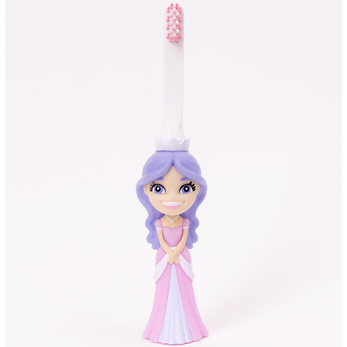 Princess Pearly Whites toothbrush with a princess-themed design