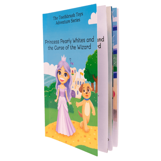 Image of 'Storybook: Princess Pearly Whites and the Curse of the Wizard' featuring Princess Pearly Whites